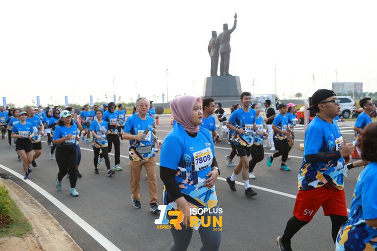 Race photo from ISOPlus Run 2024 Jakarta