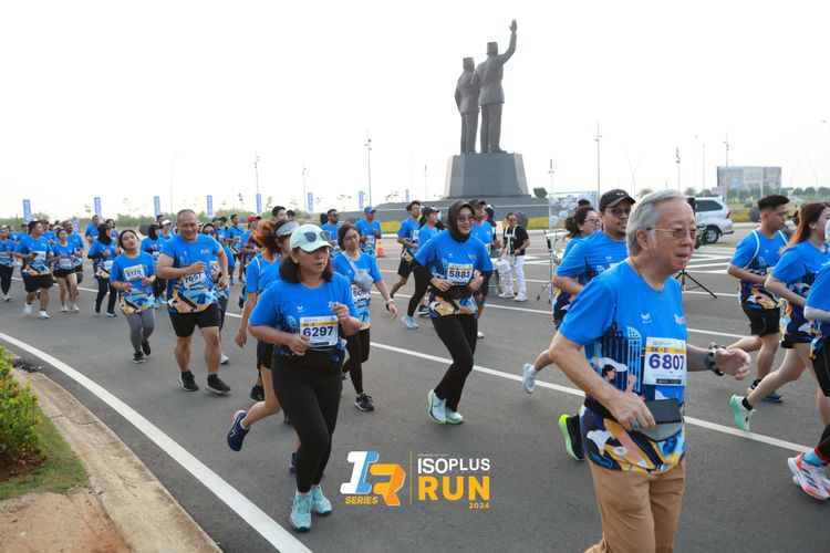 Race photo from ISOPlus Run 2024 Jakarta