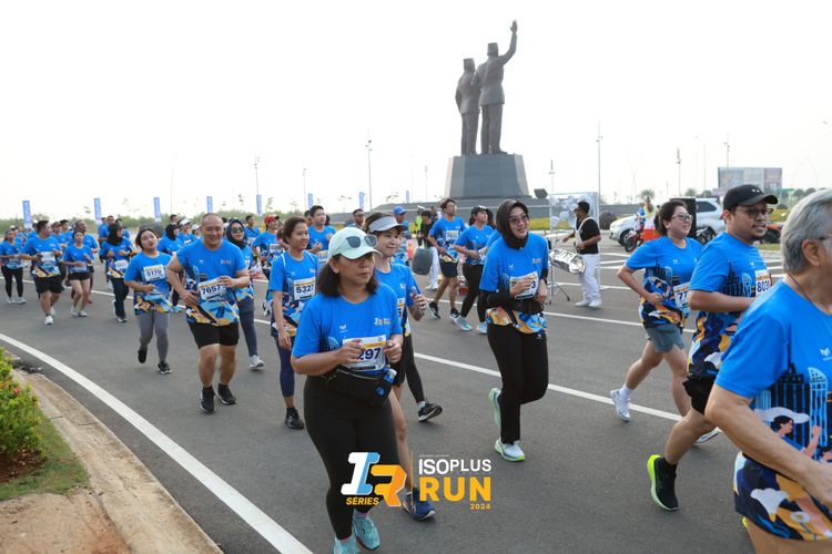 Race photo from ISOPlus Run 2024 Jakarta