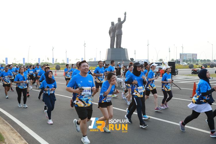 Race photo from ISOPlus Run 2024 Jakarta