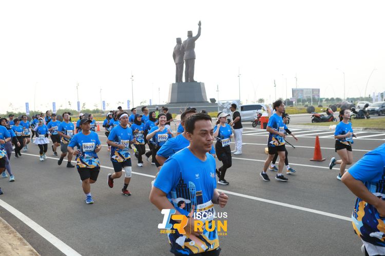 Race photo from ISOPlus Run 2024 Jakarta