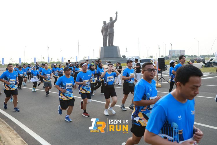 Race photo from ISOPlus Run 2024 Jakarta