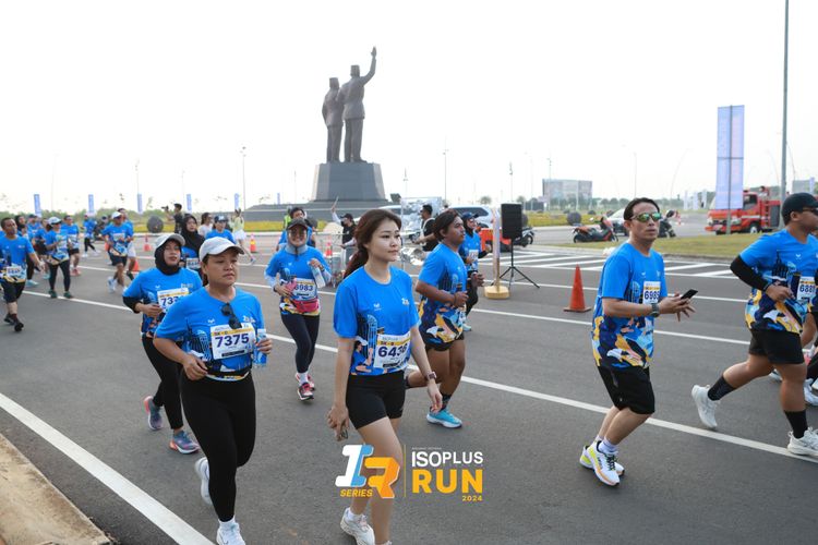 Race photo from ISOPlus Run 2024 Jakarta