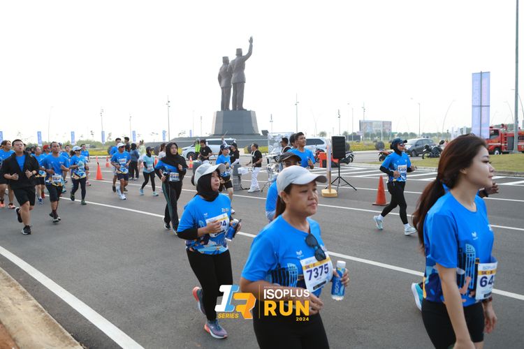 Race photo from ISOPlus Run 2024 Jakarta