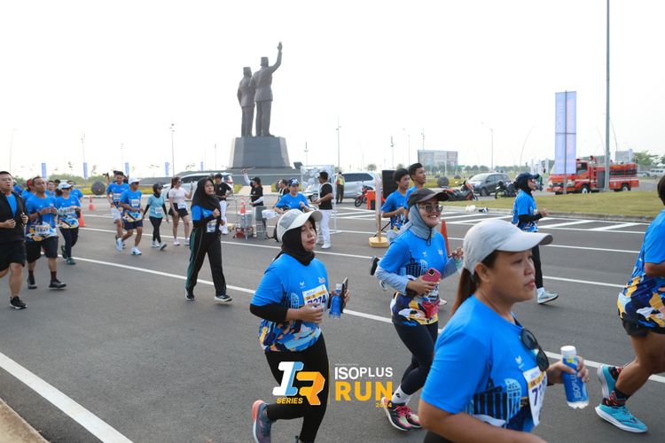 Race photo from ISOPlus Run 2024 Jakarta