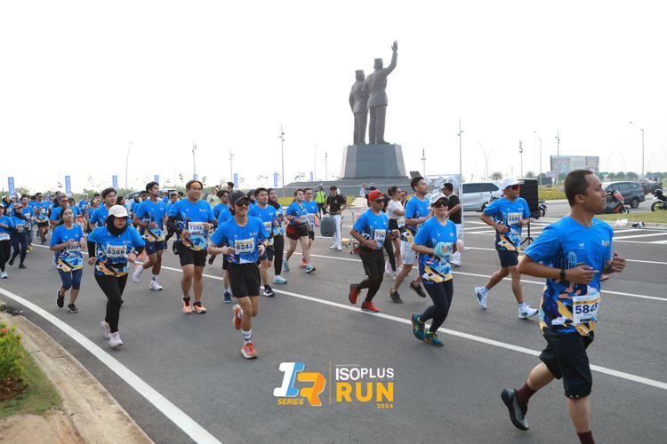 Race photo from ISOPlus Run 2024 Jakarta