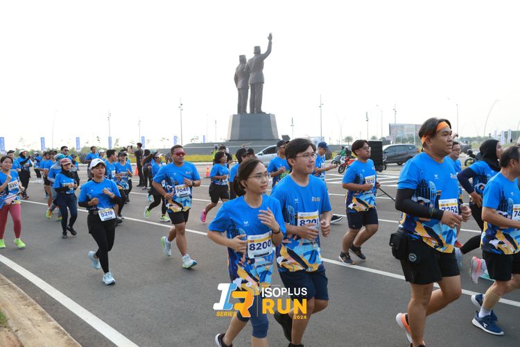 Race photo from ISOPlus Run 2024 Jakarta