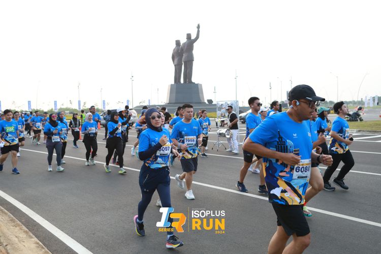 Race photo from ISOPlus Run 2024 Jakarta