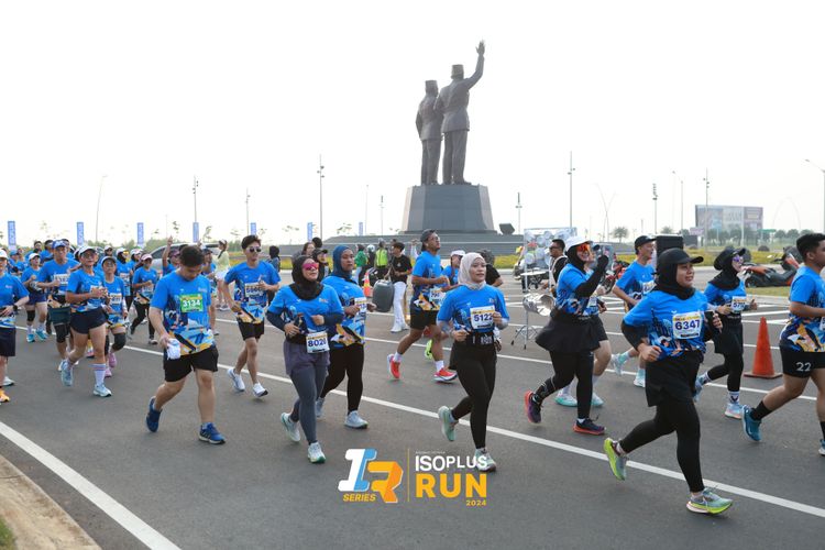 Race photo from ISOPlus Run 2024 Jakarta