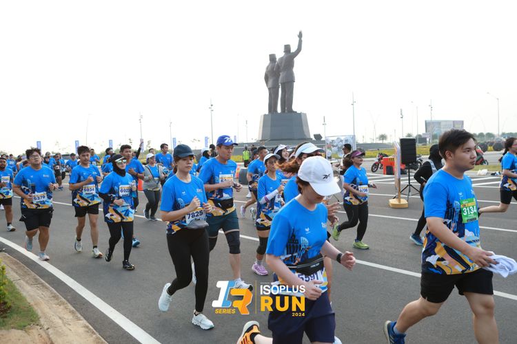 Race photo from ISOPlus Run 2024 Jakarta