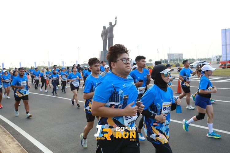 Race photo from ISOPlus Run 2024 Jakarta