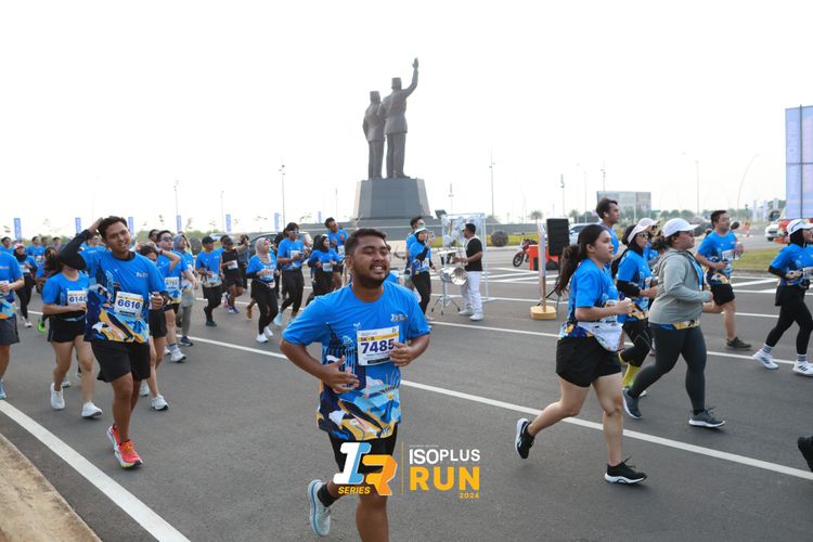 Race photo from ISOPlus Run 2024 Jakarta