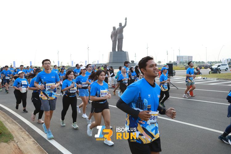 Race photo from ISOPlus Run 2024 Jakarta