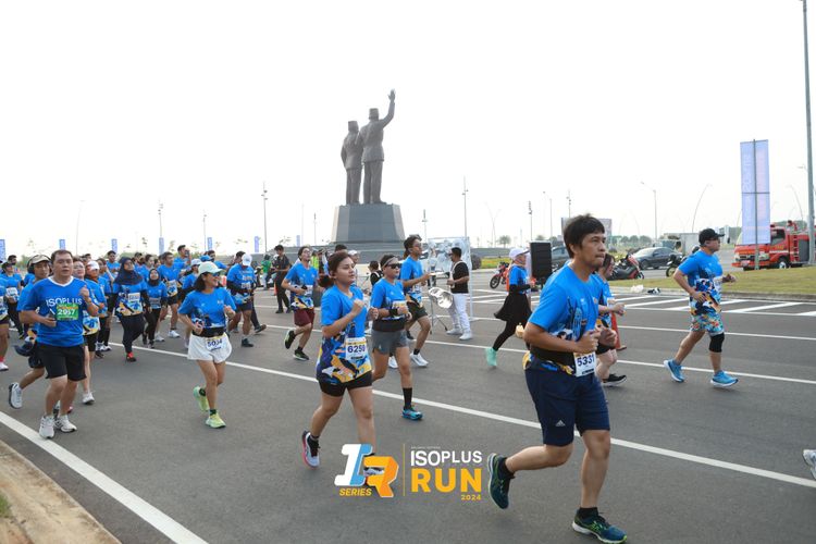 Race photo from ISOPlus Run 2024 Jakarta