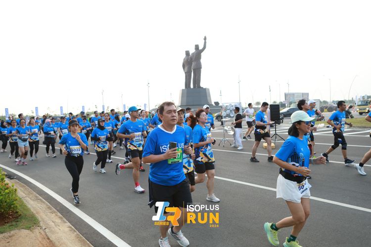 Race photo from ISOPlus Run 2024 Jakarta