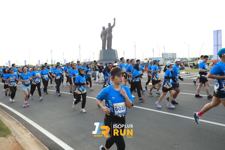 Race photo from ISOPlus Run 2024 Jakarta