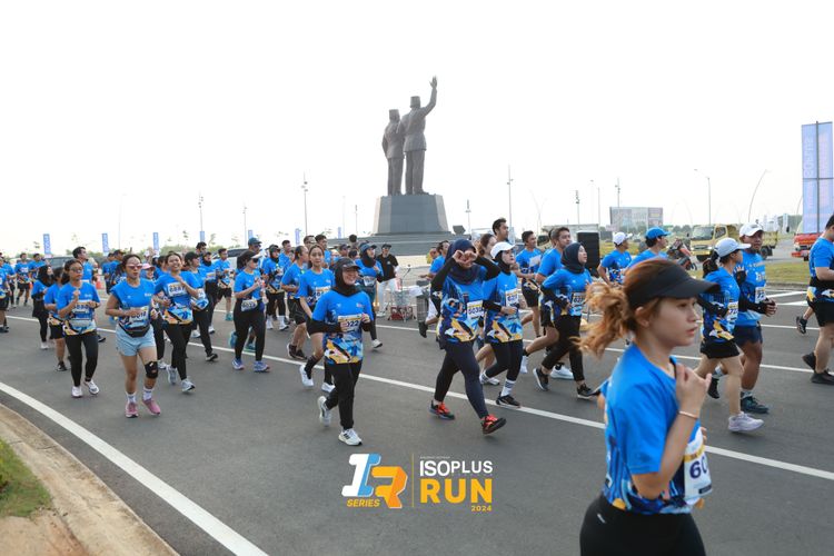 Race photo from ISOPlus Run 2024 Jakarta