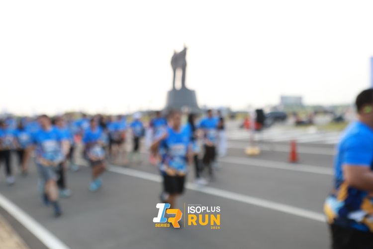 Race photo from ISOPlus Run 2024 Jakarta