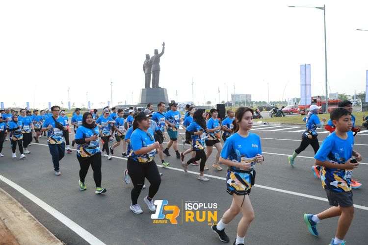 Race photo from ISOPlus Run 2024 Jakarta