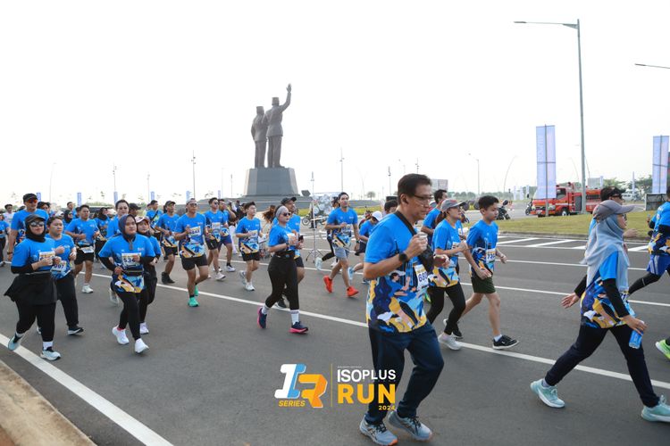 Race photo from ISOPlus Run 2024 Jakarta