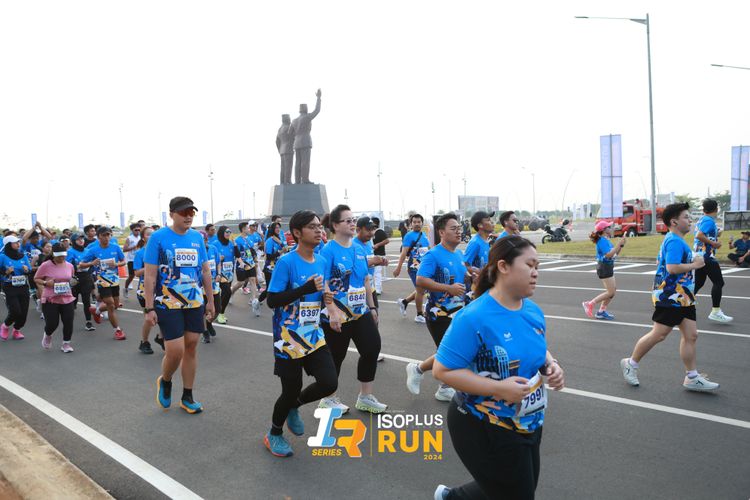 Race photo from ISOPlus Run 2024 Jakarta