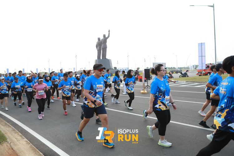 Race photo from ISOPlus Run 2024 Jakarta