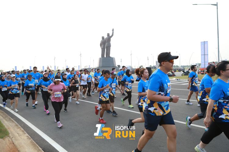 Race photo from ISOPlus Run 2024 Jakarta