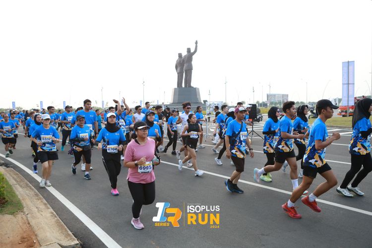 Race photo from ISOPlus Run 2024 Jakarta