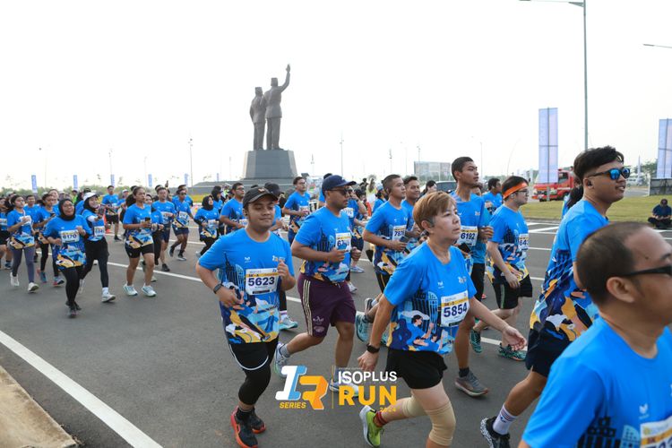 Race photo from ISOPlus Run 2024 Jakarta