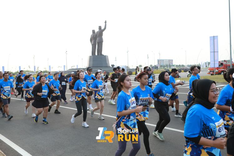 Race photo from ISOPlus Run 2024 Jakarta