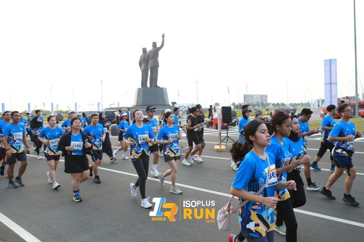 Race photo from ISOPlus Run 2024 Jakarta
