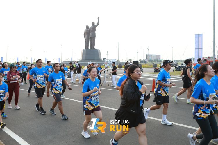 Race photo from ISOPlus Run 2024 Jakarta
