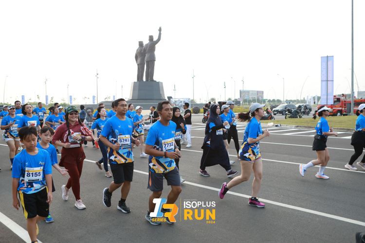 Race photo from ISOPlus Run 2024 Jakarta