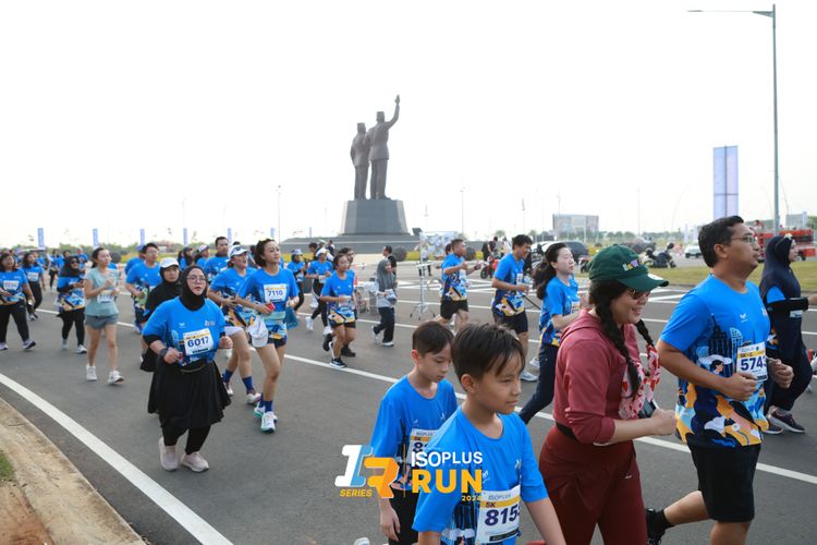 Race photo from ISOPlus Run 2024 Jakarta