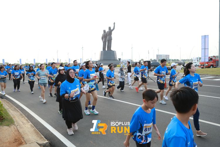 Race photo from ISOPlus Run 2024 Jakarta