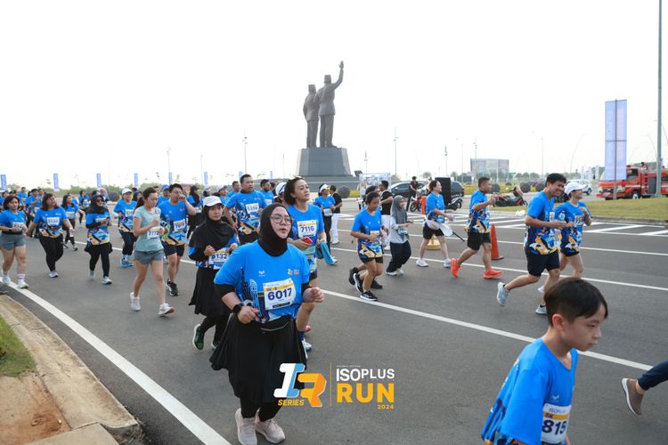 Race photo from ISOPlus Run 2024 Jakarta
