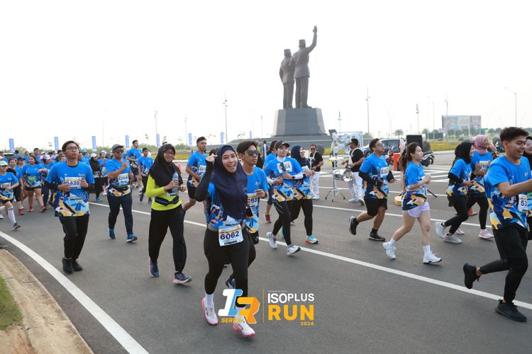 Race photo from ISOPlus Run 2024 Jakarta