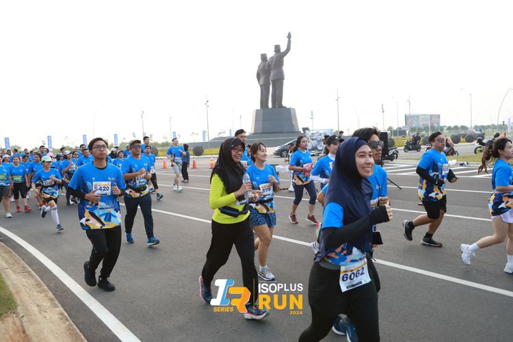 Race photo from ISOPlus Run 2024 Jakarta