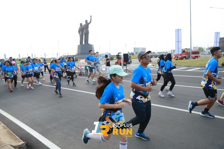 Race photo from ISOPlus Run 2024 Jakarta