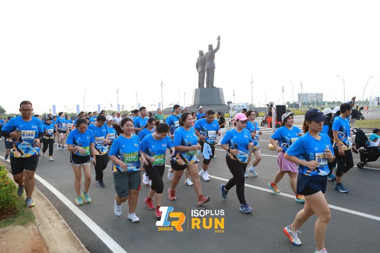 Race photo from ISOPlus Run 2024 Jakarta