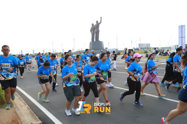 Race photo from ISOPlus Run 2024 Jakarta