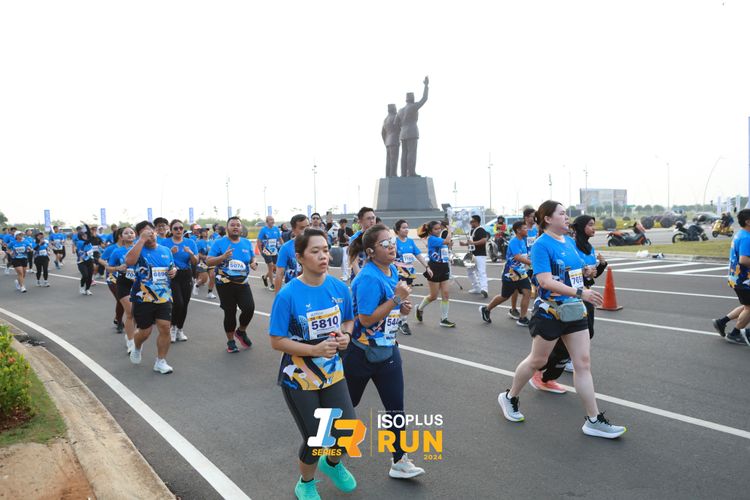 Race photo from ISOPlus Run 2024 Jakarta