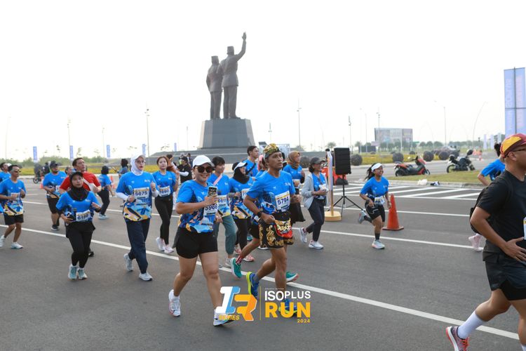 Race photo from ISOPlus Run 2024 Jakarta