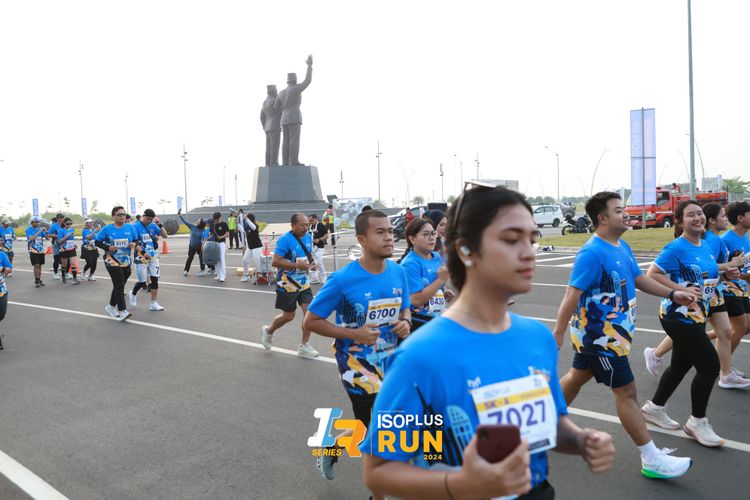 Race photo from ISOPlus Run 2024 Jakarta