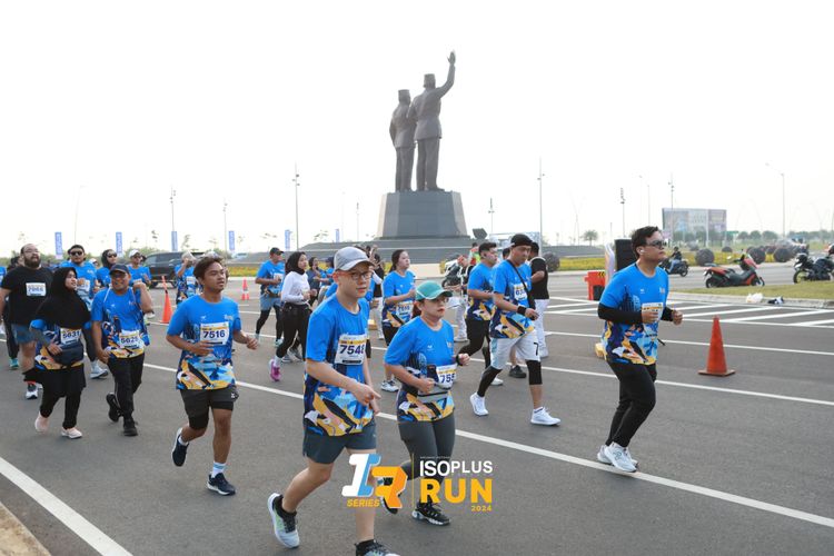 Race photo from ISOPlus Run 2024 Jakarta