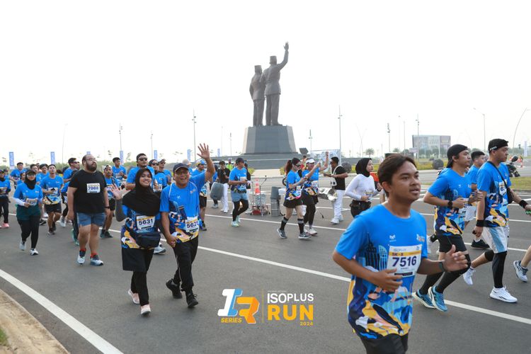 Race photo from ISOPlus Run 2024 Jakarta