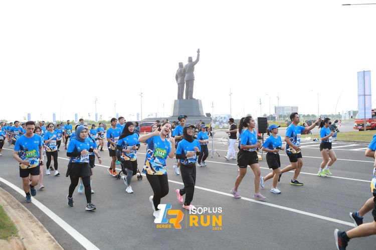 Race photo from ISOPlus Run 2024 Jakarta