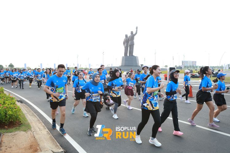 Race photo from ISOPlus Run 2024 Jakarta