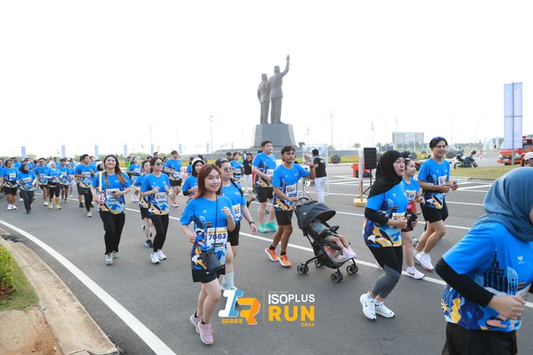 Race photo from ISOPlus Run 2024 Jakarta