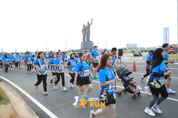 Race photo from ISOPlus Run 2024 Jakarta